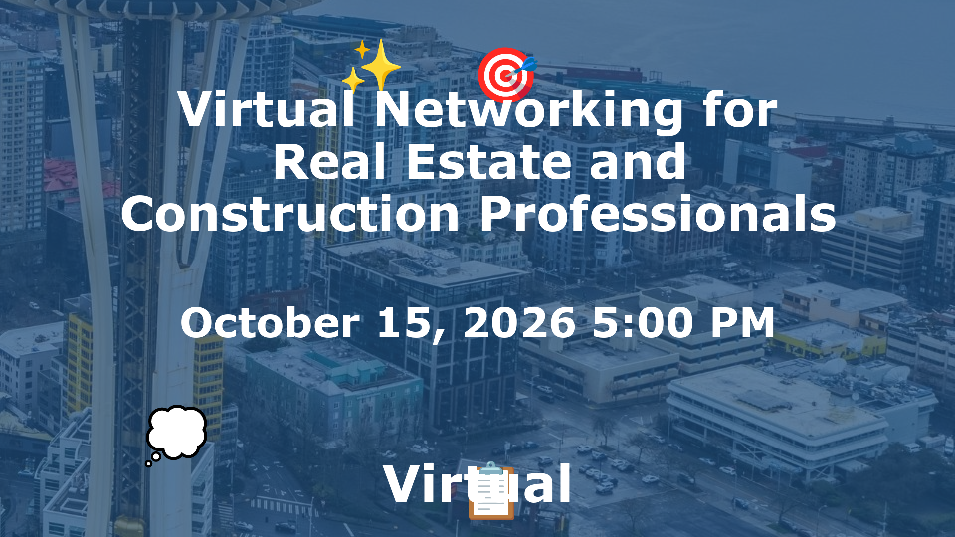 Virtual Networking for Real Estate and Construction Professionals event image